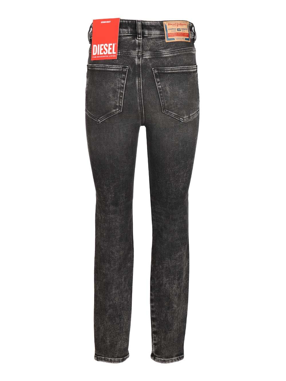 Diesel 1984 Slandy-High Jeans - Grey | 52464a455b6896afdadee917ca74f7d1c5c120b4