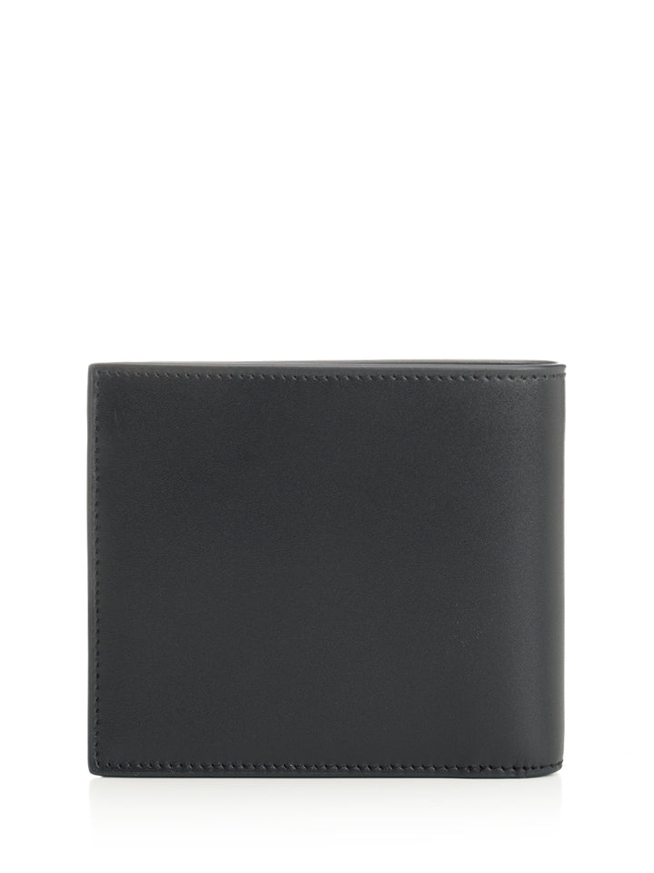 Saint Laurent East/West Leather Wallet Wallets - Blue | ad6f1d44afee1375b9876c4a2726168db3f6846d