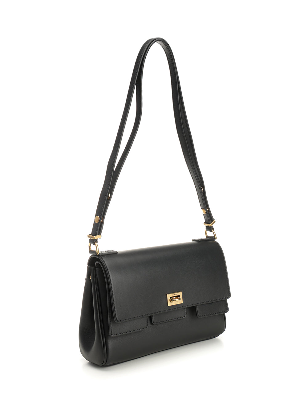 Balenciaga Flap Bel Air Shoulder Bags - Black | 84535f15aca7c534eebd91aa4fdbc7b6b0e61416