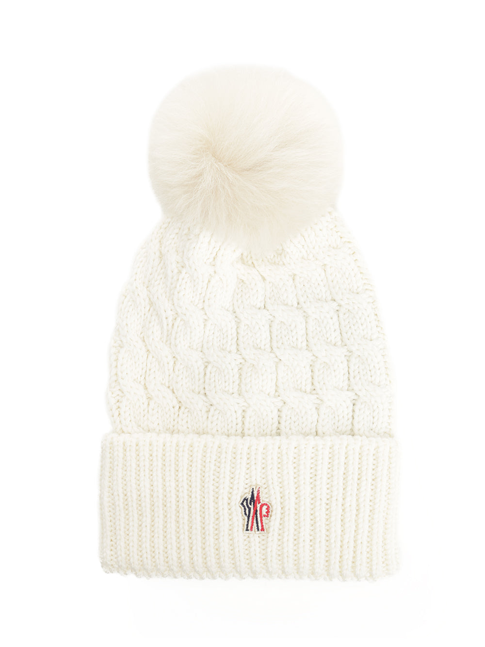 Moncler Grenoble Hat With Pom Poms Hats - White | 2d3b7c2d56cc82cc865fea9881958cd161e2fca1