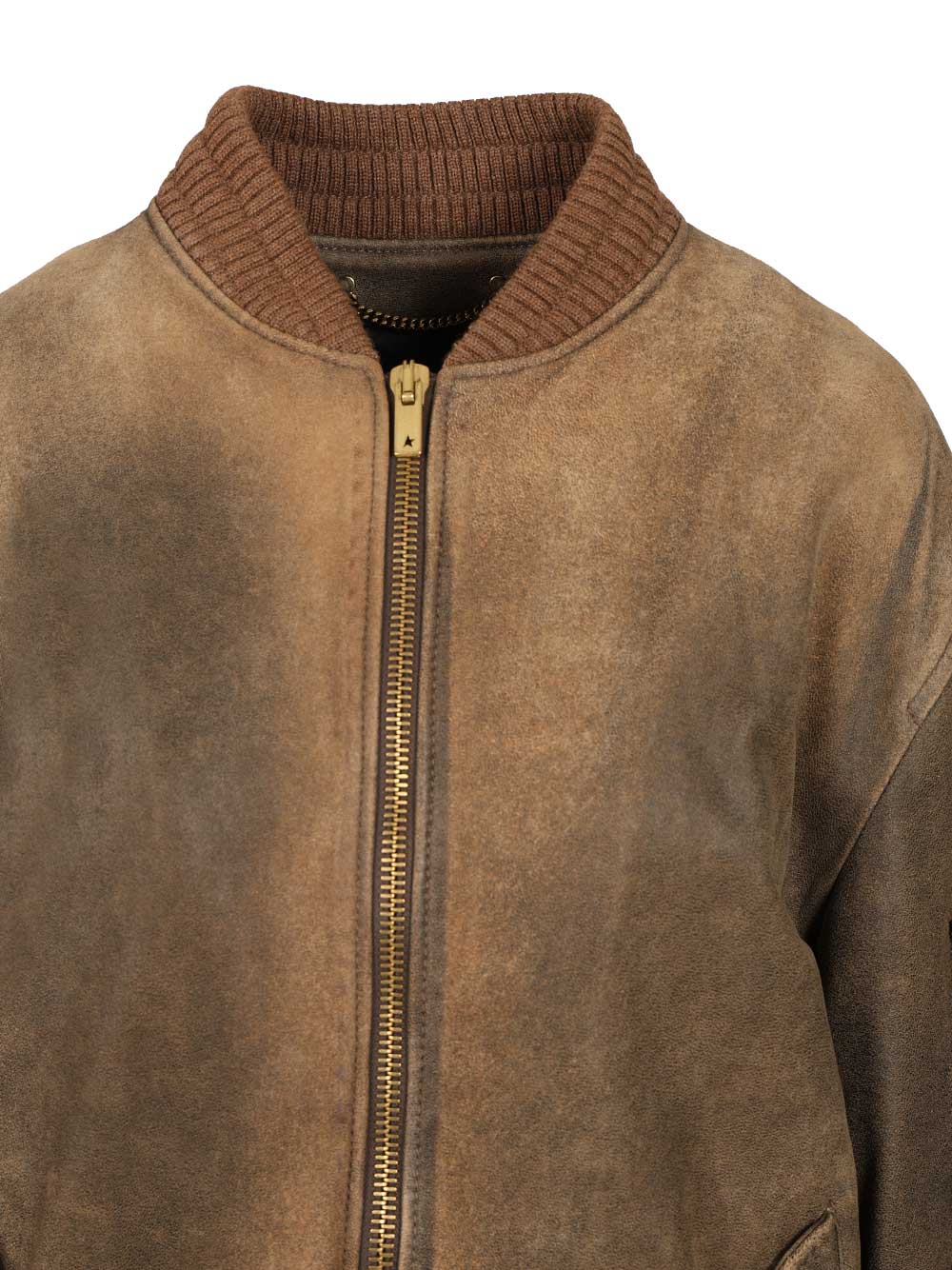 Golden Goose Deluxe Brand Leather Jacket Jackets - Brown | a5546217296e81a3c8972ff54be6dad8526c0620