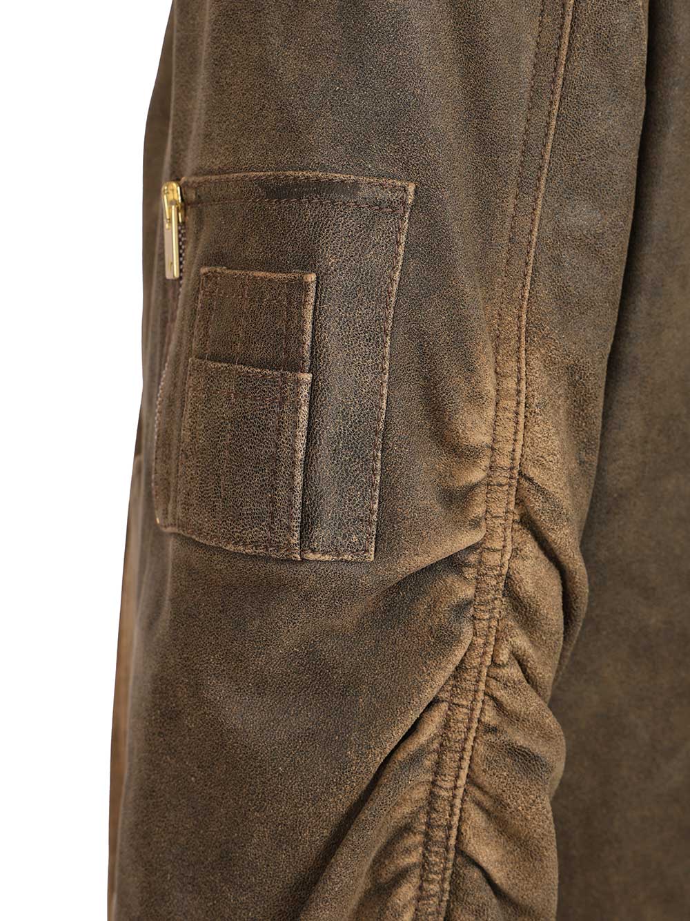 Golden Goose Deluxe Brand Leather Jacket Jackets - Brown | ca0e970e3f18d3fdde2f0505e119219a5e50c5f0