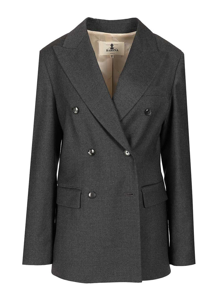 Barena Venezia Mimi Flan Jackets - Grey | 80fd1adebd2dd196b172d6be2447ead2ff990b01