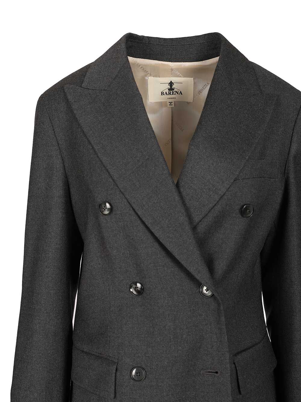 Barena Venezia Mimi Flan Jackets - Grey | ff9829a4a64cb2dda27a0a217f25684c7ced4b0a