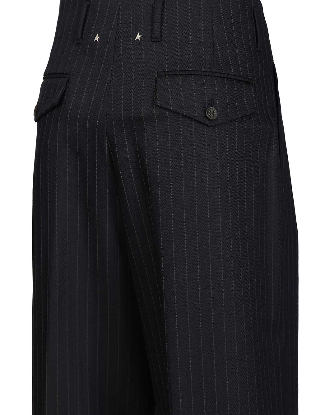 Golden Goose Deluxe Brand Tailored Trousers - Blue | 8cf3b1d37e850c9af3937ff84f2f3d6e0f6cd1f5