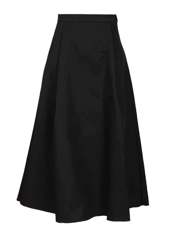 Barena Venezia Imma Duo Skirts - Black | c66e5b7be7ed518c8a3f935b11f1f5f3357af0a8