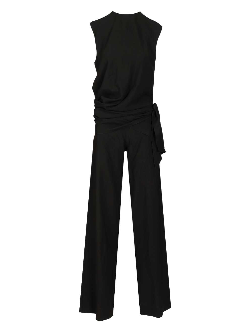 AlaÏA Draped Jumpsuit Jewelry - Black | 4e2ad89d0ae797da8b7263352506559c4cfd7504