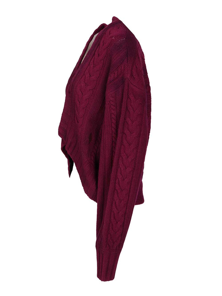 The Attico Wool And Cashmere Sweater Knitwear - Bordeaux | d946b0367c76da387e215ce29f7dcc70f995c5cd