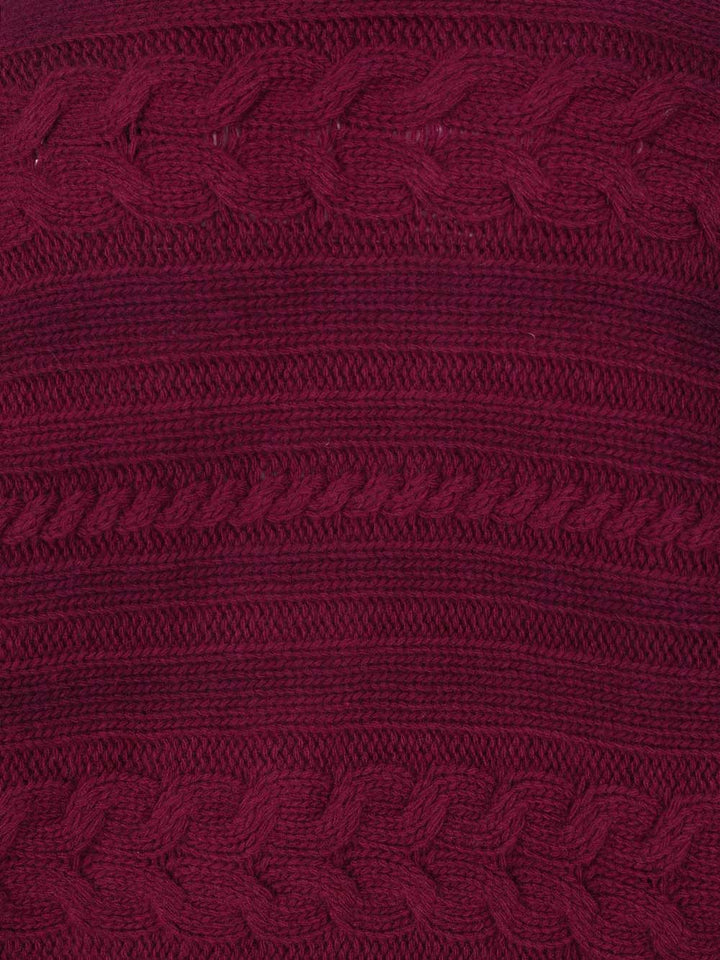 The Attico Wool And Cashmere Sweater Knitwear - Bordeaux | b728db4ad3b452b0039a8e8d4aa7073122135353