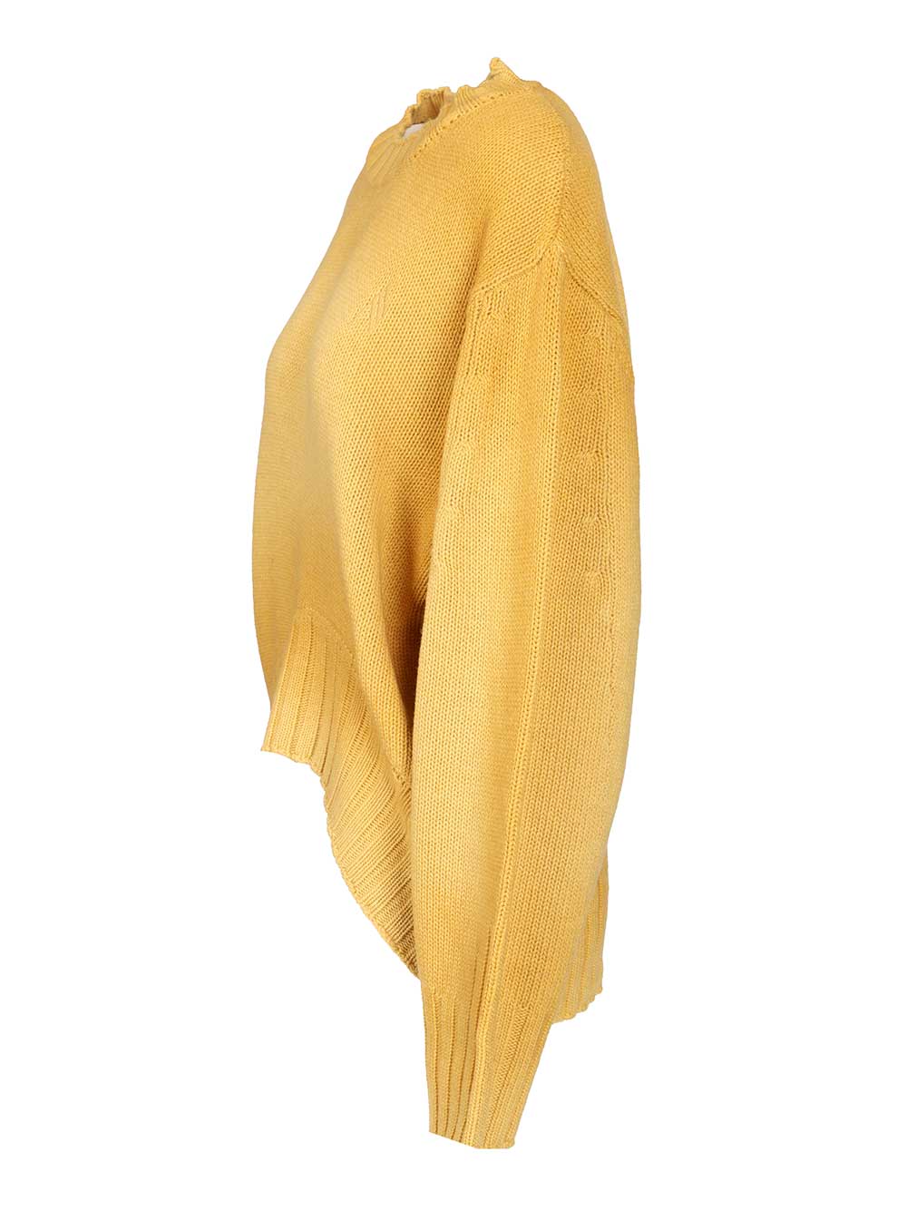 The Attico Wool And Cashmere Sweater Knitwear - Yellow | 46d7b713e4b753d93fa06941017f798523bc3b28