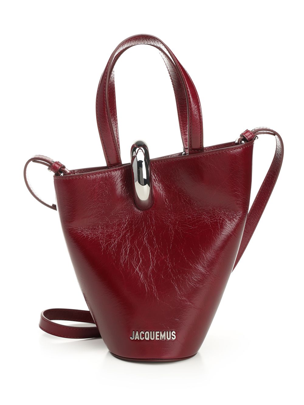 Jacquemus Le Petit Bambola Bag Handbags - Bordeaux | ae273919e1e4c5f7e8afb227e838fbcf9ac7264f