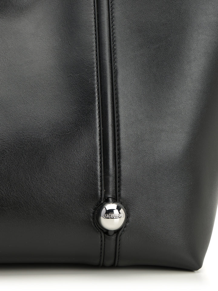 Jacquemus Le Marino Bag Shoulder Bags - Black | 2b9618184a010e5f57fa321d90a68fa30ce55e7d