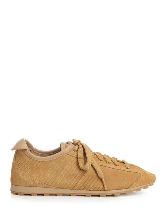 Tennis Sneaker Sneakers Beige