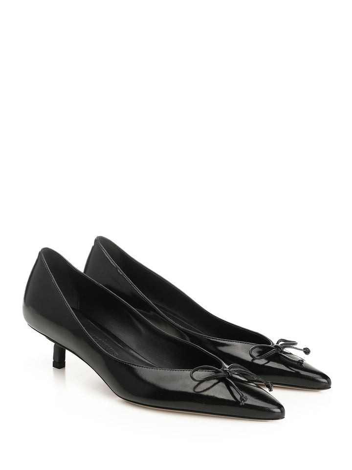 Jacquemus Tourni Low-Heeled Pump Pumps - Black | 62f1215bd36c600f78cbfecc6d0a8b1c748a4ab5