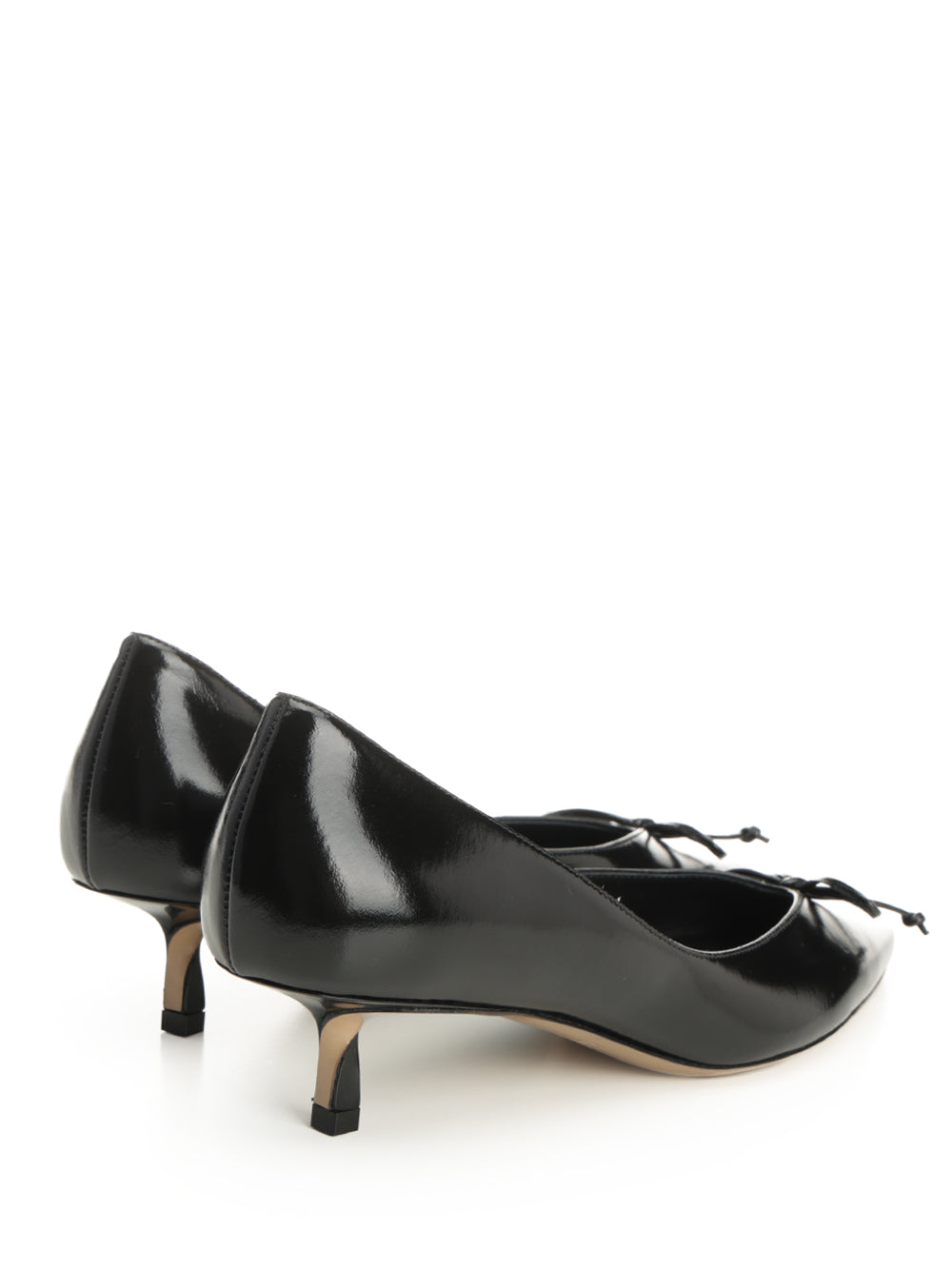 Jacquemus Tourni Low-Heeled Pump Pumps - Black | d411a822815fb46bf54a255320c2cf3fbf560b73
