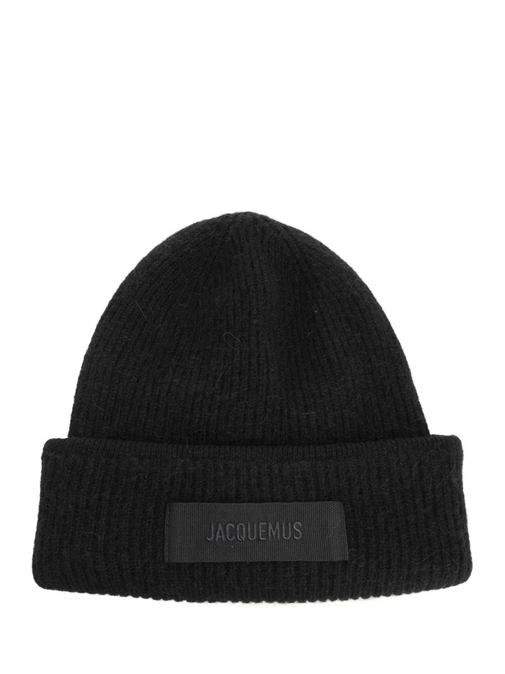 Jacquemus Le Bonnet Hats - Black | 86be5959af1fb00bb5342f24ba6071ee6451b6c4