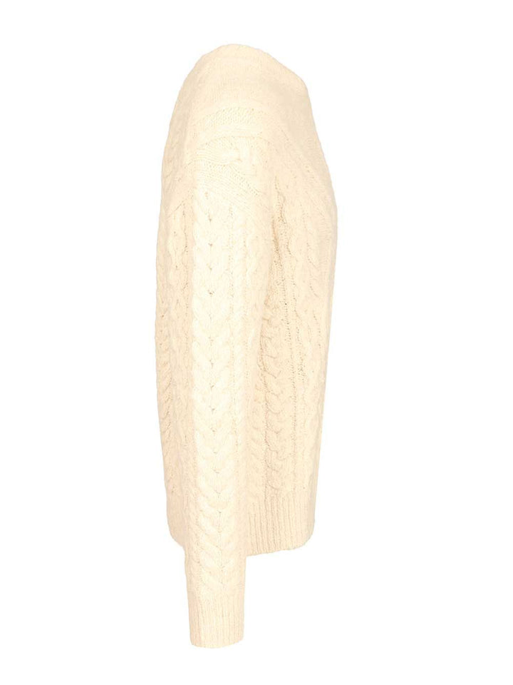 Marant Harold Sweater Knitwear - Beige | 9d3077ef7c0e9f1cc608443f9234ae4990f98324