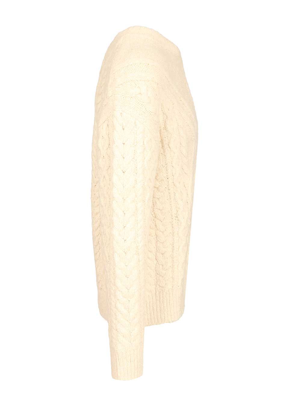 Marant Harold Sweater Knitwear - Beige | 9d3077ef7c0e9f1cc608443f9234ae4990f98324