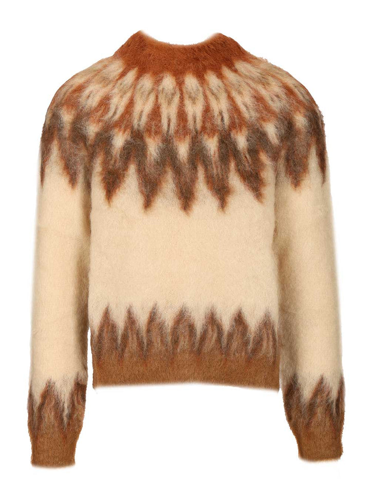 Marant Nicolas Mohair Sweater Knitwear - Orange | 60e26d6f13a6aab7c64baea141fb0d650ce827e2