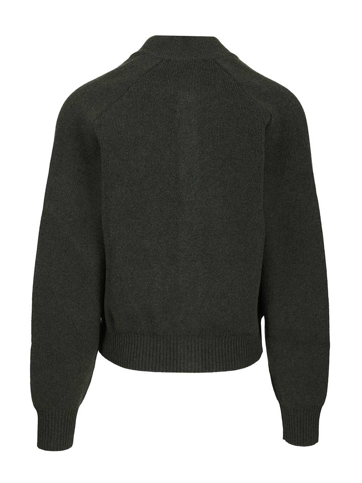 Jacquemus Pallone Cardigan Knitwear - Green | defe17905da8688171042c68a91ec5a7f7b6ab88