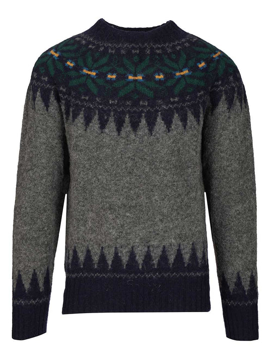 Norwegian Sweater Knitwear Blue