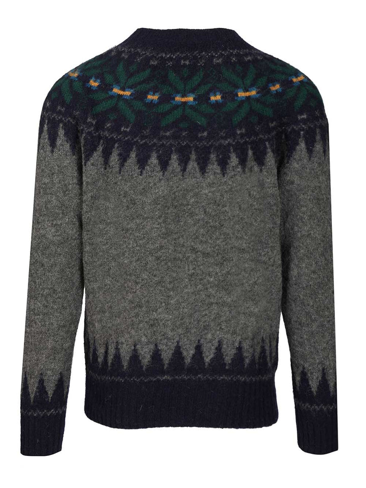 Howlin' Norwegian Sweater Knitwear - Blue | fd06e738b6ee248ffcbd42da44fdeab6bcb3c5e4