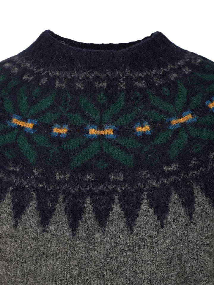 Howlin' Norwegian Sweater Knitwear - Blue | aaa1b9cb0df01e74c441fd216fa60b6d6192dc3f
