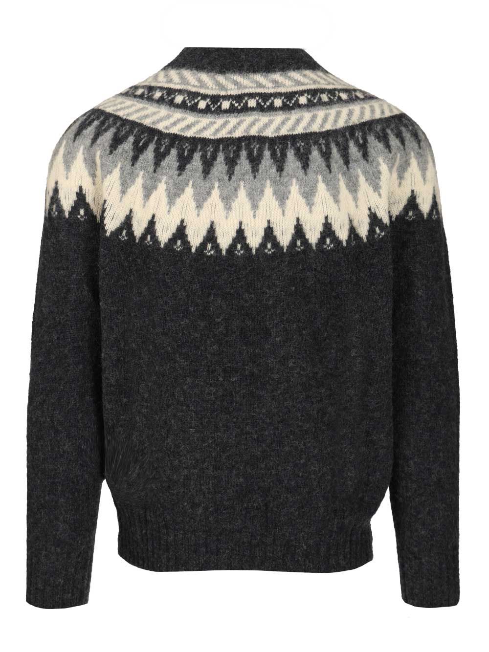 Howlin' Norwegian Sweater Knitwear - Grey | 942aec08691eda8b51d6d747830e7ac2e19a8135