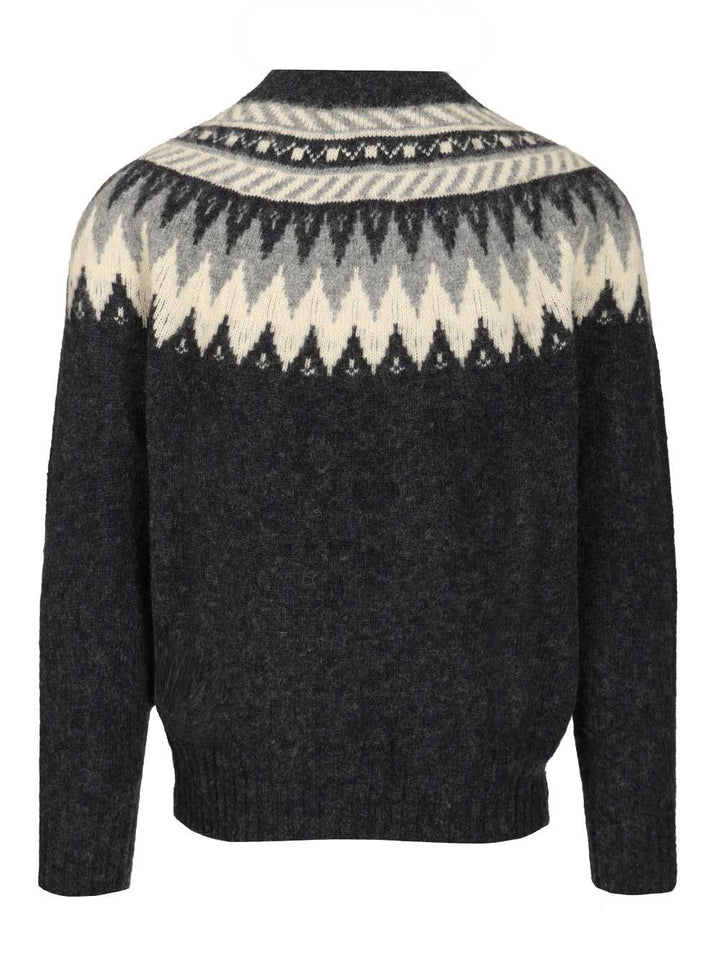 Howlin' Norwegian Sweater Knitwear - Grey | 942aec08691eda8b51d6d747830e7ac2e19a8135