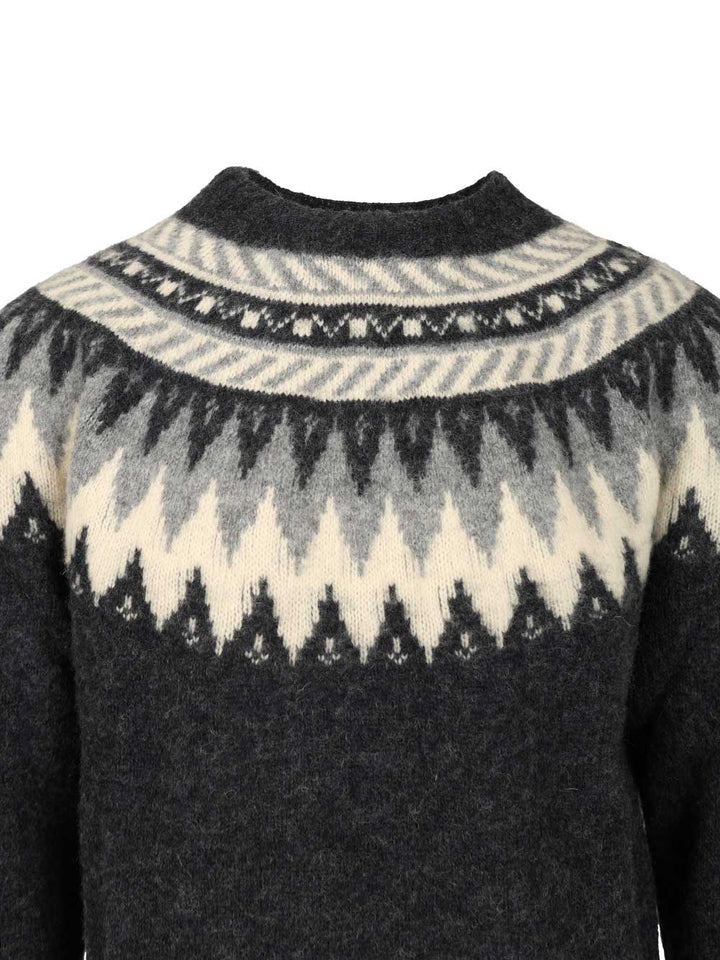 Howlin' Norwegian Sweater Knitwear - Grey | e2f3548eca3bbc3f96d973e69396fd52b1784206