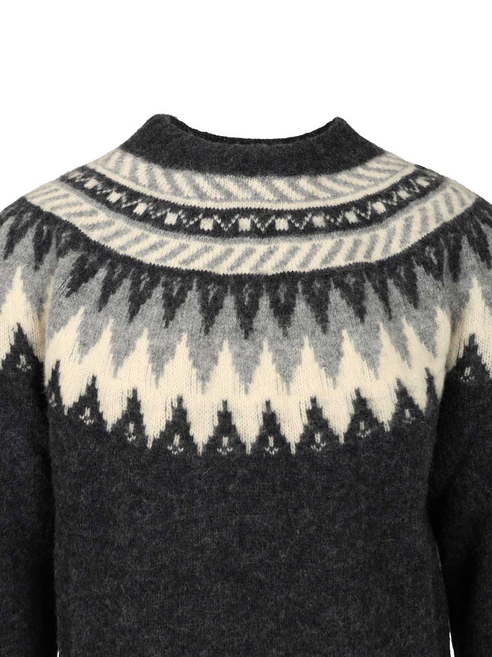 Howlin' Norwegian Sweater Knitwear - Grey | e2f3548eca3bbc3f96d973e69396fd52b1784206