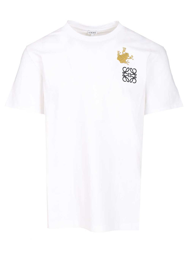Loewe Cotton T-Shirt - White | 867ea7575eea32af484696719367e4db3a7cdd78