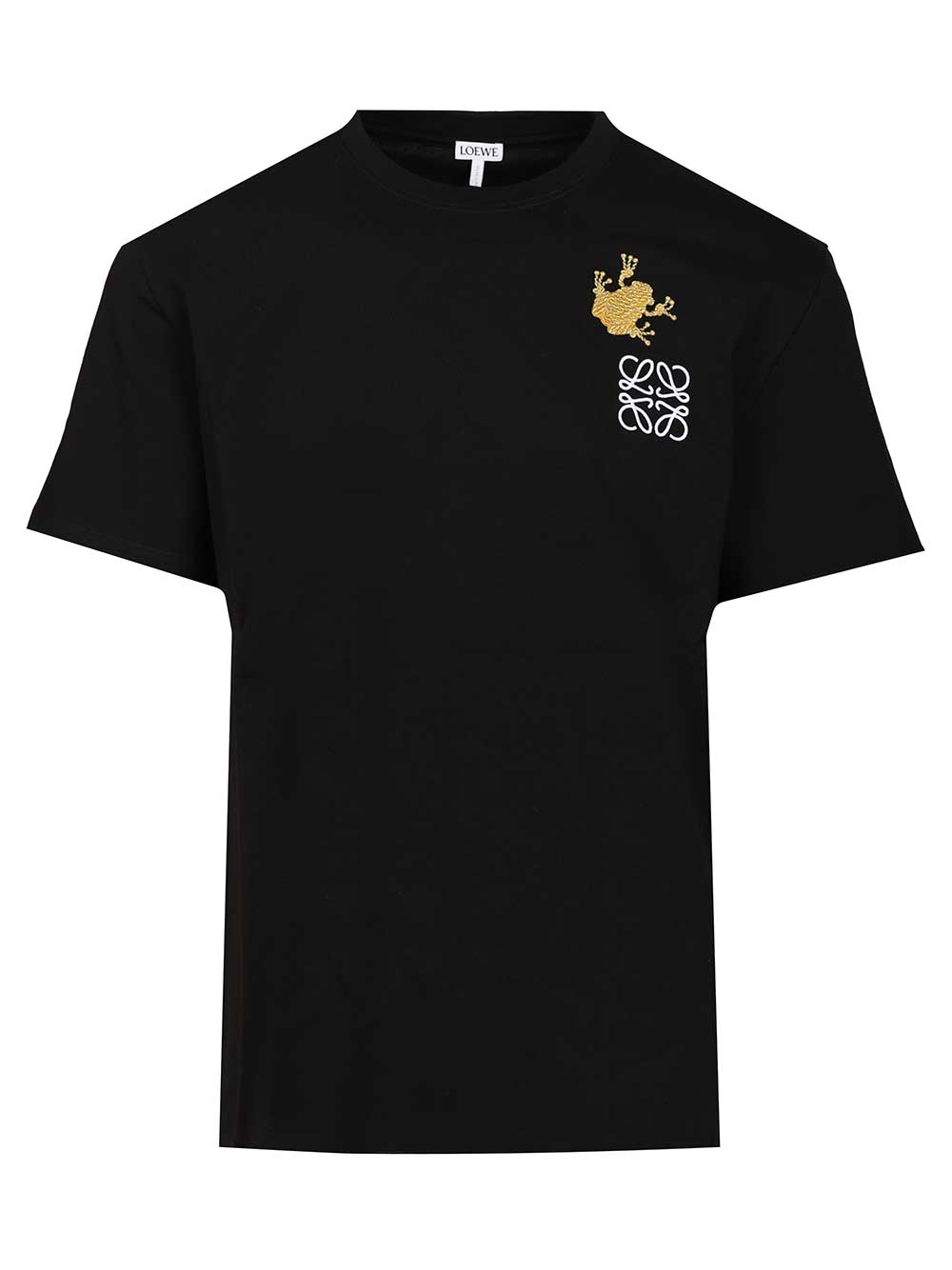 Loewe Cotton T-Shirt - Black | 91b1abdf2ab13f5684e86997cfd6ca5b9c5f37db