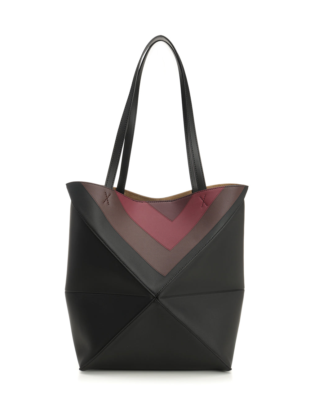 Loewe Puzzle Fold Shoulder Bags - Black | fddf9db4f9d8f7f77f3229a0f7dcbc7de2e7f6d2
