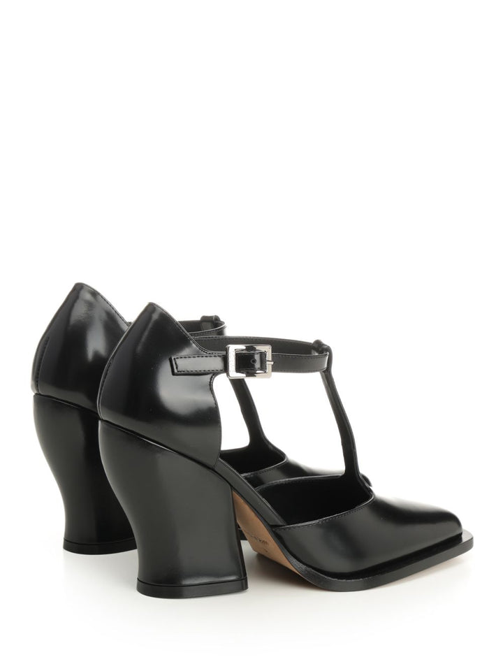 Loewe Mohair Blend Cardigan Pumps - Black | 23b3227c91f2137dbfea1ccbbc0b5a2cff518574