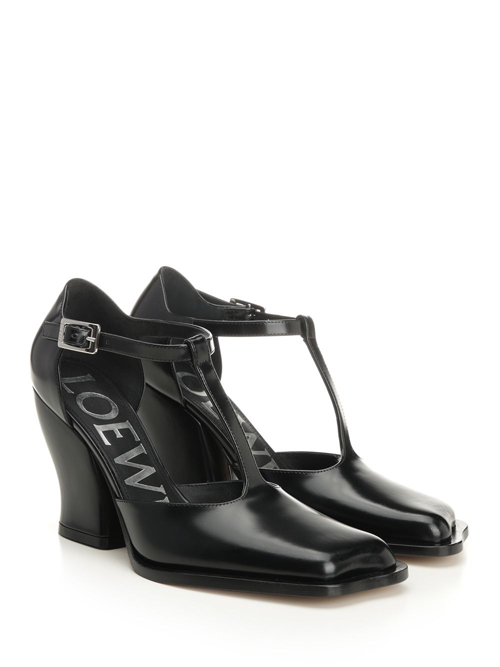 Loewe Mohair Blend Cardigan Pumps - Black | e8faab59f946eea79acfcf44e2da21bc4acdc65c