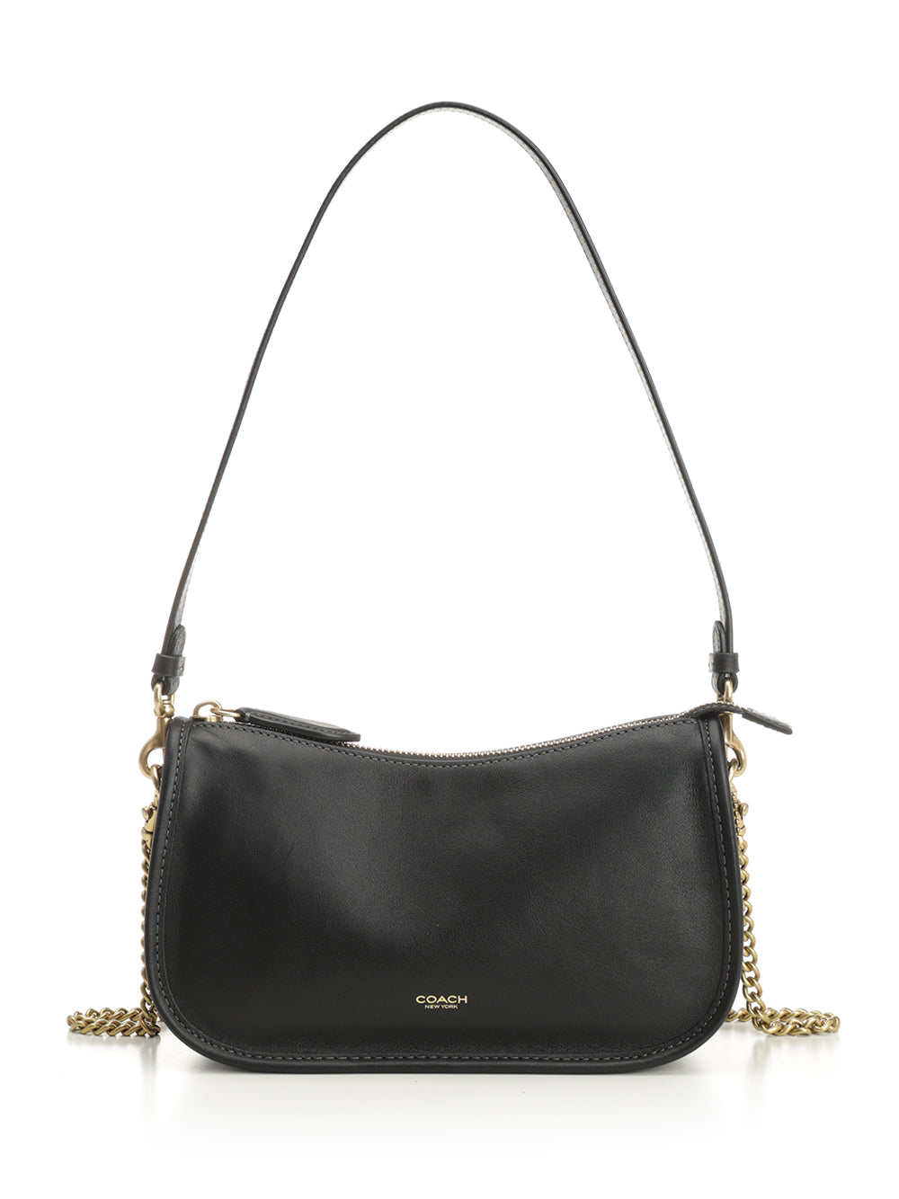 Coach Waverly Bag Shoulder Bags - Black | f48031392b13f565093439057f957fe44f3f8917