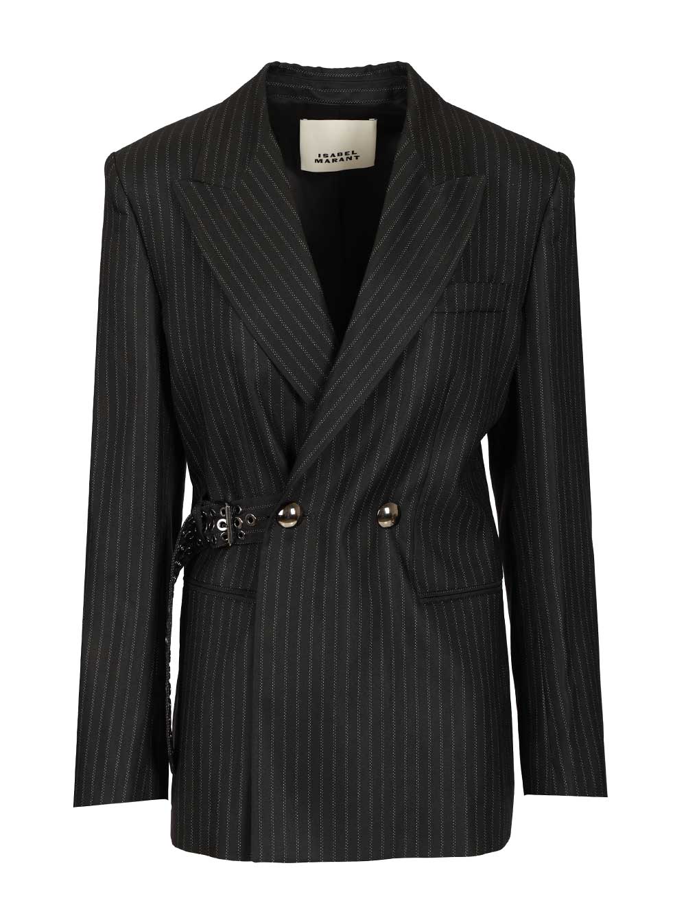 Isabel Marant Nahia Blazer Jackets - Black | ad9938f120d68d47df900eaa08b5fda0404513ea