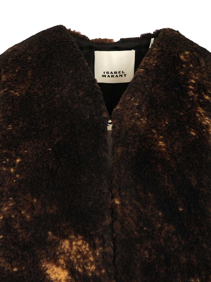 Isabel Marant Agnela Jackets - Brown | 47f3f0250428c0e2eccba6ff728c94c53160b49d