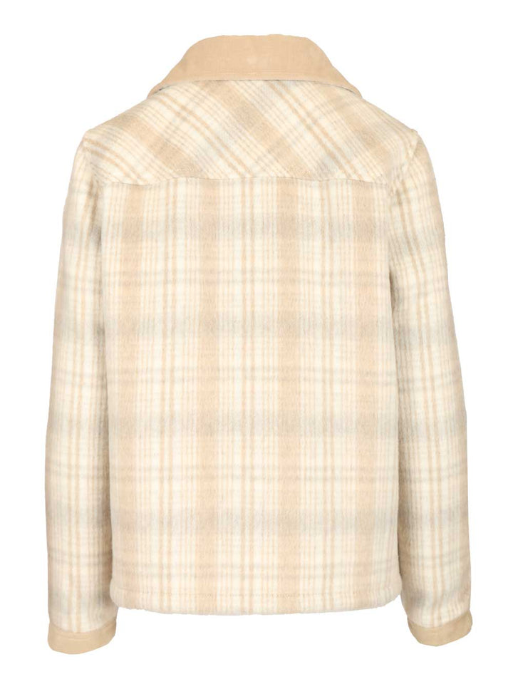 Fay Short Jacket With 3 Hooks Coats - Beige | 2cd520958f6dc384df0a62c0bf9feb8bc5c453c6