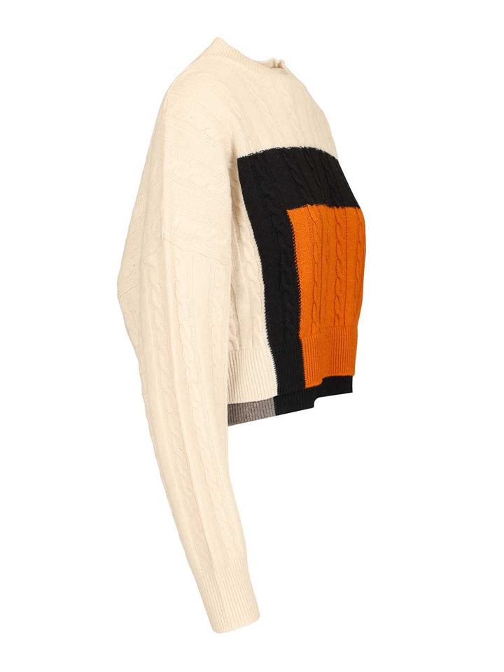 Loewe Textured Wool Sweater Knitwear - Multicolor | 93d51580fb12d765202829c0f7fa01a8be9d4019