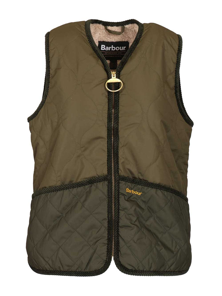 Barbour Klara Quilted Vest Jackets - Green | d2bfc3f9747ef13977995137efd97afcfc31ca79