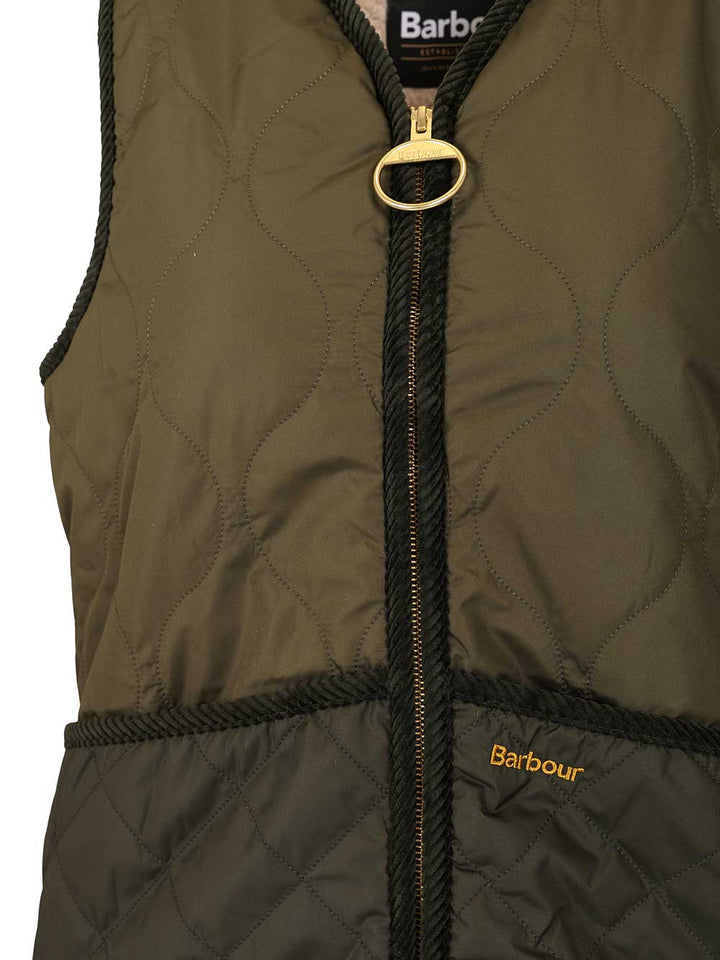 Barbour Klara Quilted Vest Jackets - Green | 3cfd3ae3947ffb4efecf735546c60d7eaf737450