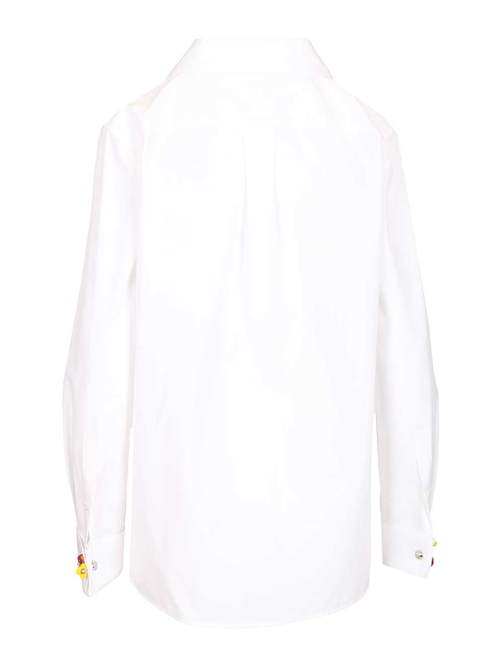 Loewe Cotton Poplin Shirt Shirts - White | 687aed4d156348e4efd76801c6b4c73abf6e5e46