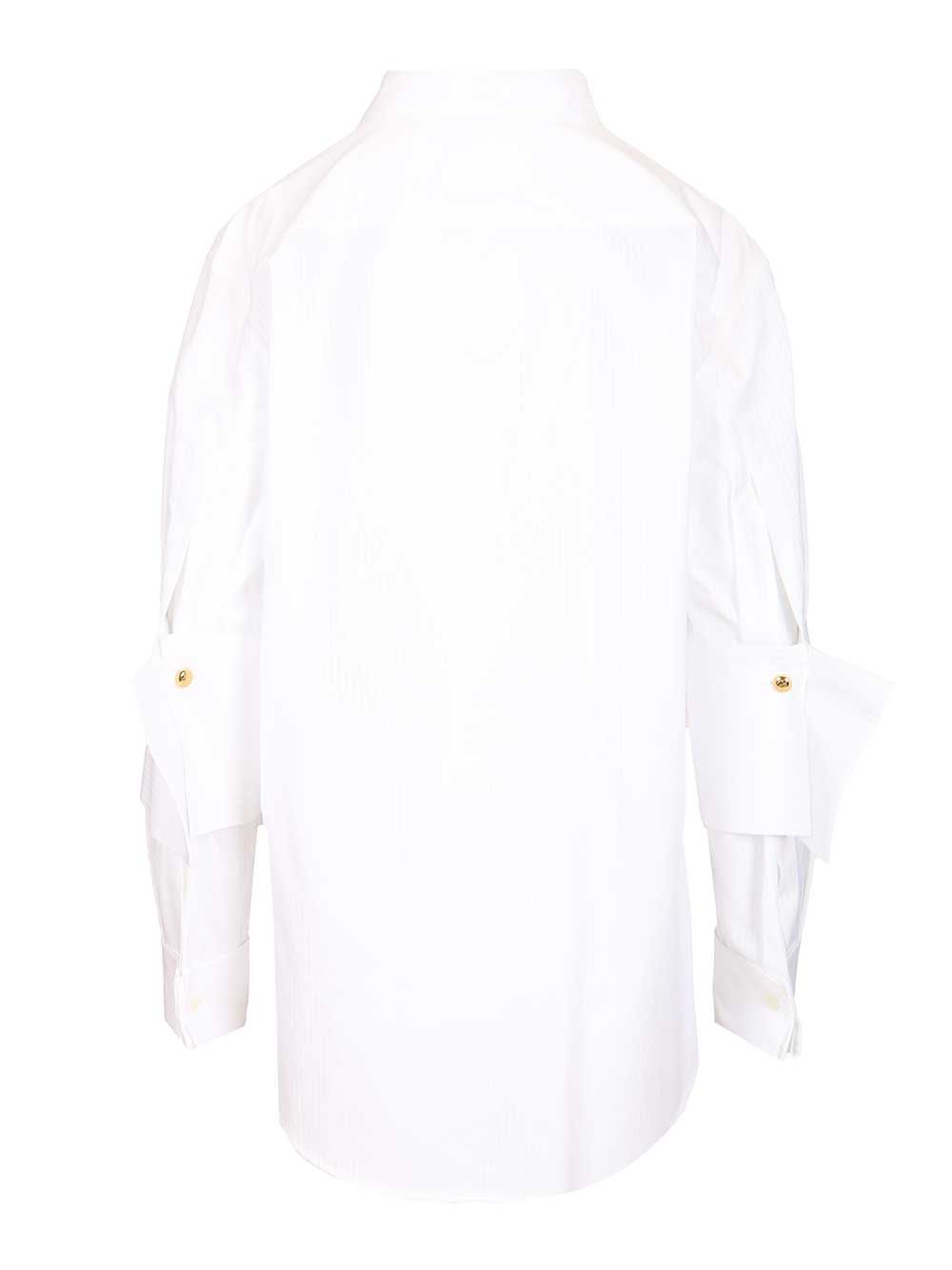 Loewe Cotton Shirt Shirts - White | 856d21afe94af24d2e1a3d592af889e1d8129d45