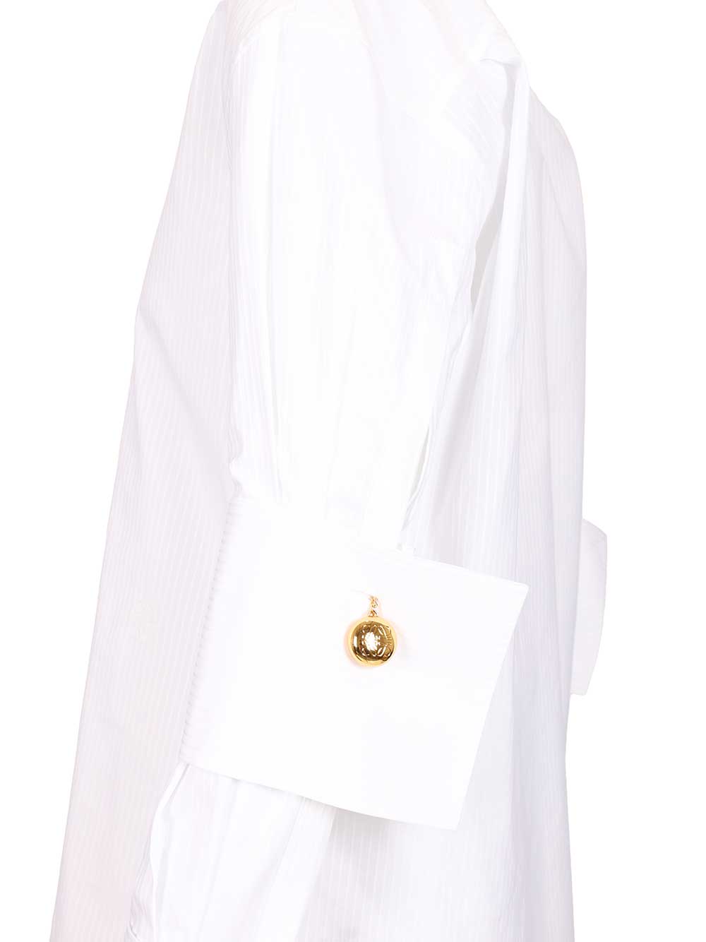 Loewe Cotton Shirt Shirts - White | 2257df7320a21802e5c3278b8f8017b7e8609789