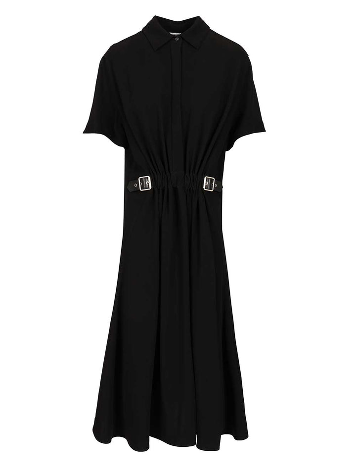 Loewe Stretch Viscose Dress Dresses - Black | 99fe4b174d07372132590a43f24f62292480fd9f