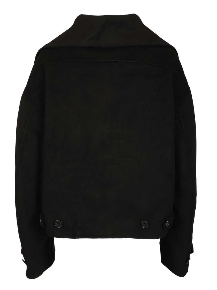 Acne Studios Wool Jacket Knitwear - Black | db1092c06dae3f9af6ab5e5113f98fa325af1fac