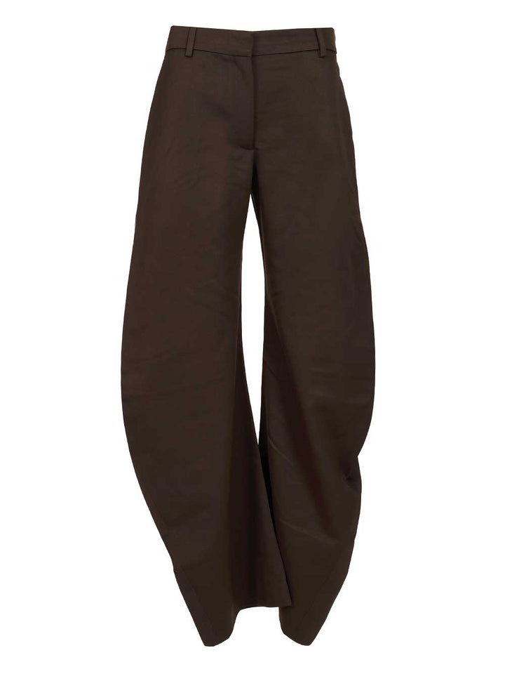Acne Studios Tailored Trousers - Brown | d289b4643f63b73c82372aeddae0b425ea308fa1