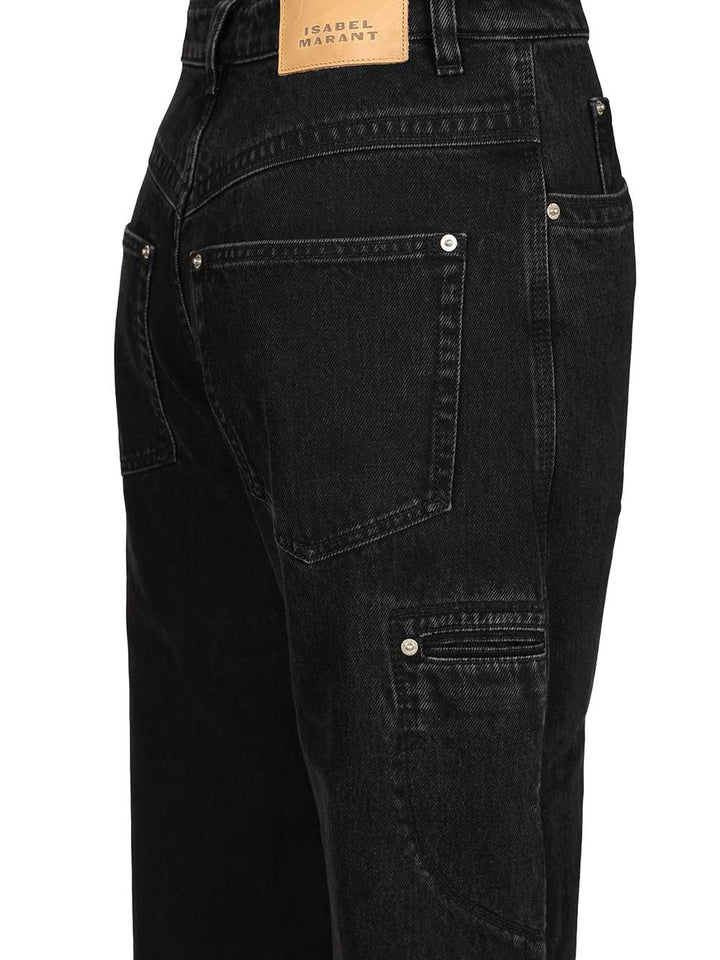 Isabel Marant Stely Trousers - Black | 7fc741dac9bab3d96ef838154e1b3f13b62e3828